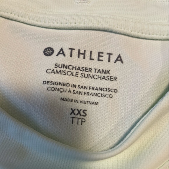 Athleta Sunchaser UPF Tank Top Calypso Mint Size XXS - Picture 5 of 11
